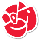 Socialdemokraternas logotyp